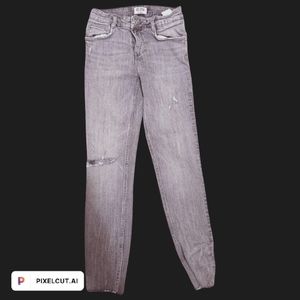 Jeans by Zara, size 3, Grey wash